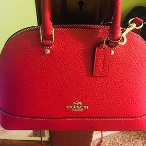 Coach mini Sierra satchel.